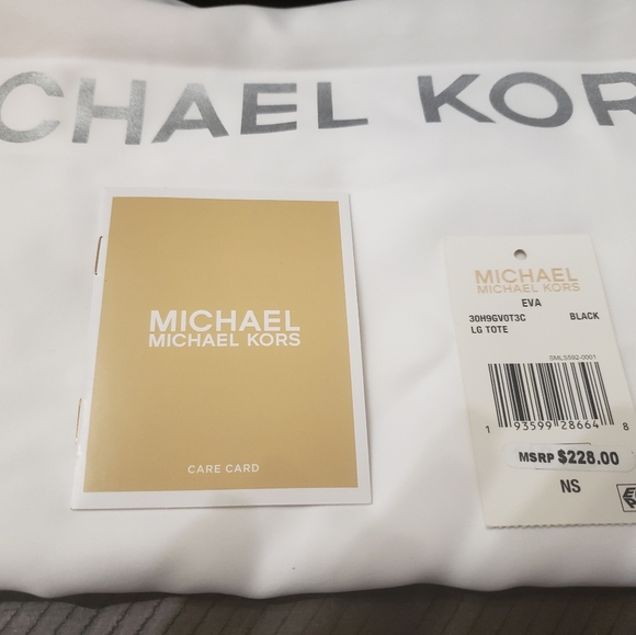 Authentic Michael Kors Eva Bag Tote! - Picture 3 of 7